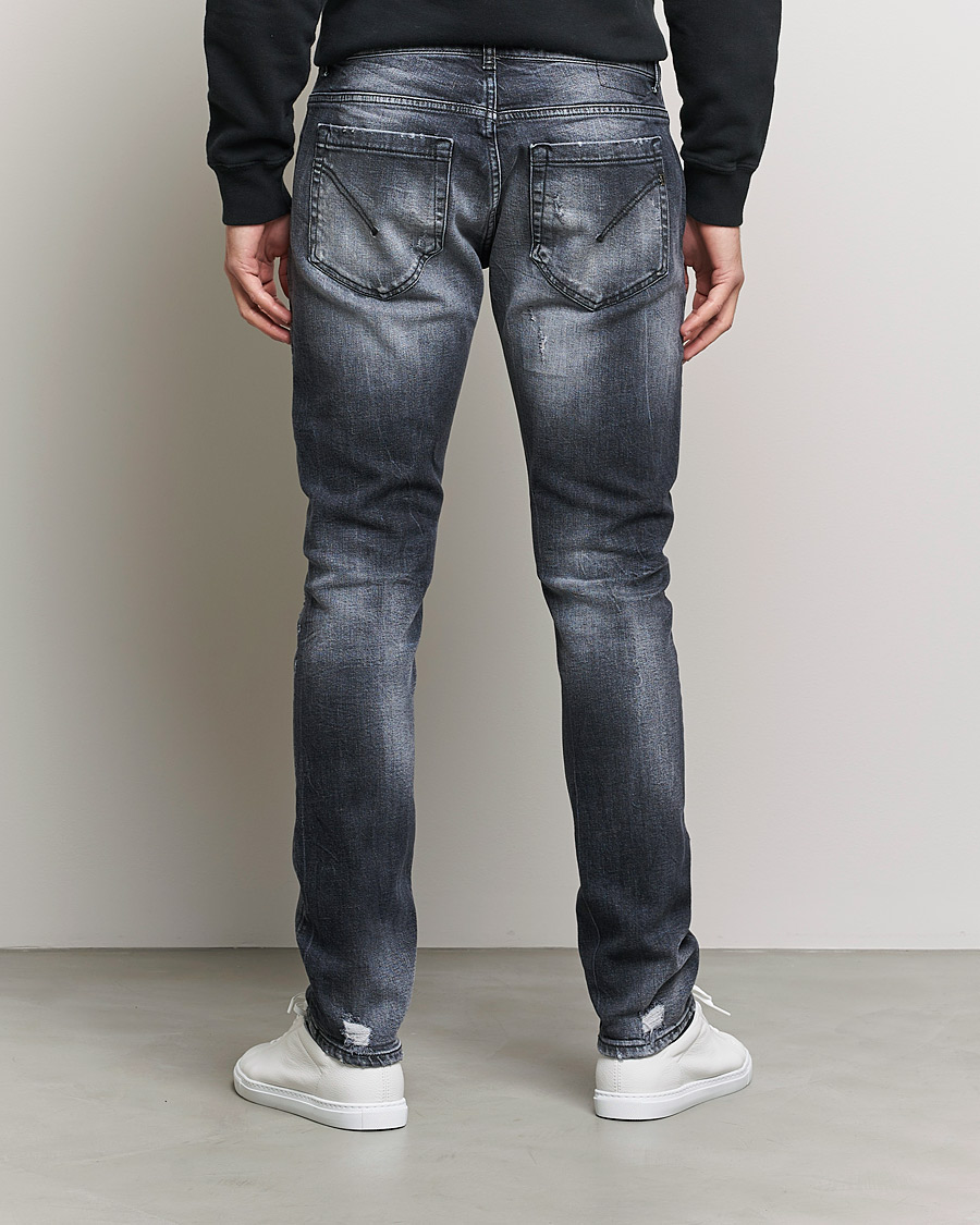 Herr | Jeans | Dondup | George Destroyed Jeans Grey/Black