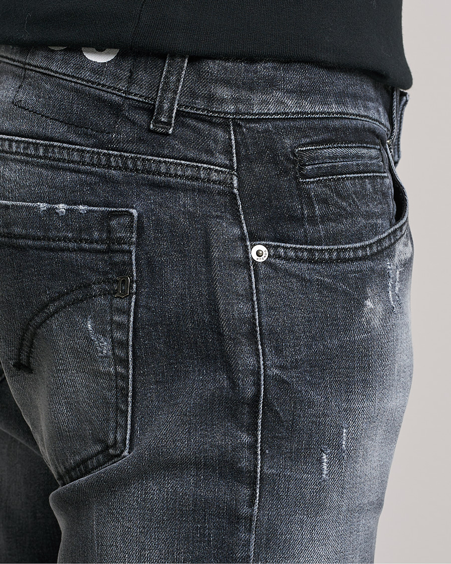 Herr | Jeans | Dondup | George Destroyed Jeans Grey/Black