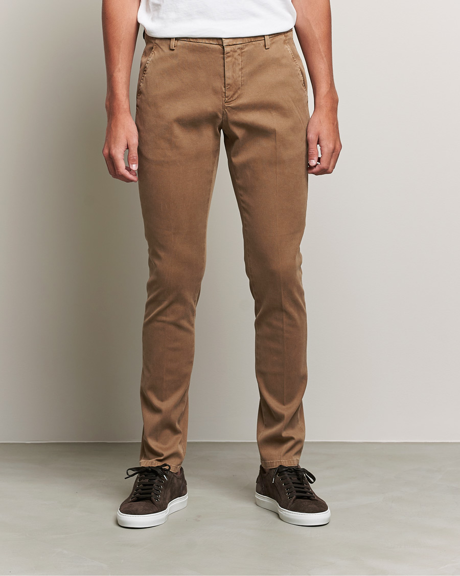 Herr | Byxor | Dondup | Gaubert Chinos Camel
