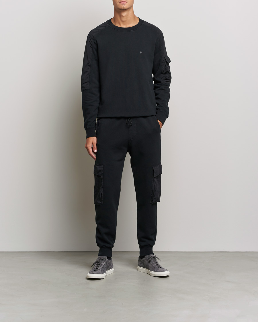 Herr | Byxor | Dondup | Sweat Pant Black