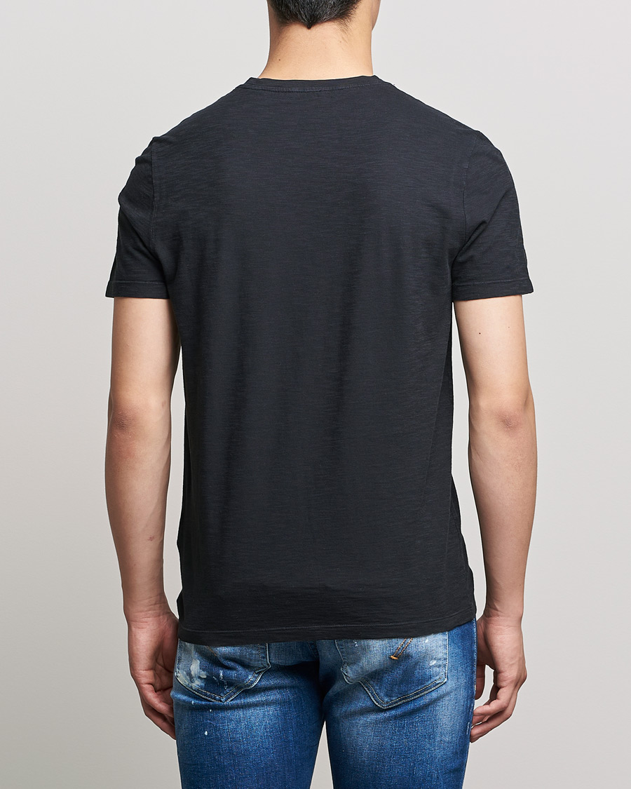 Herr | T-Shirts | Dondup | Cotton Slub Tee Black
