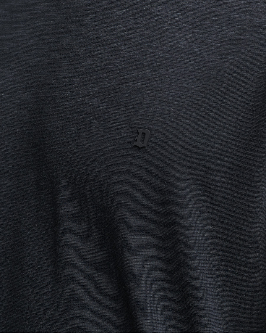 Herr | T-Shirts | Dondup | Cotton Slub Tee Black