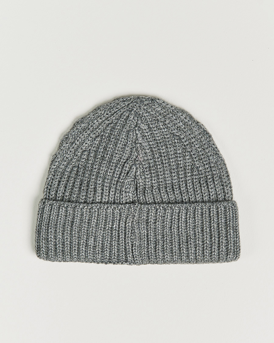 Herr | Dondup Ribbed Beanie Light Grey | Dondup | Ribbed Beanie Light Grey