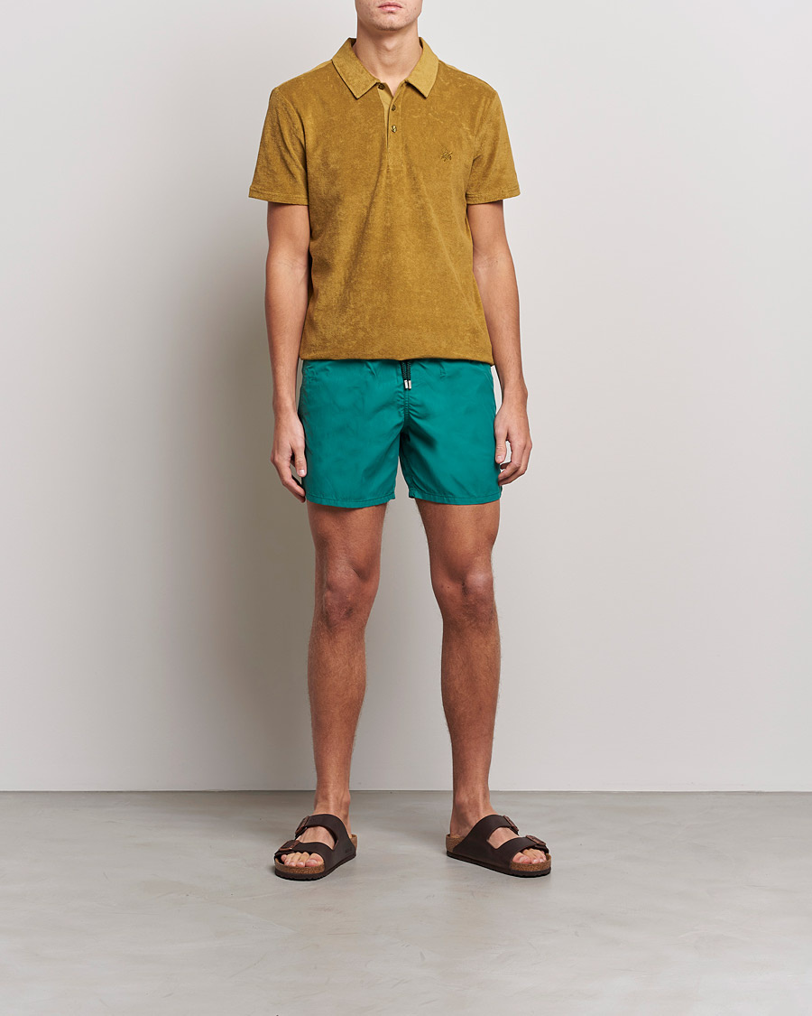 Herr | Badbyxor | Vilebrequin | Moorea Swim Shorts Tilleul