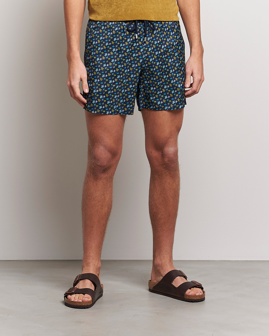 Herr | Kläder | Vilebrequin | Mahina Swim Shorts Bleu Marine