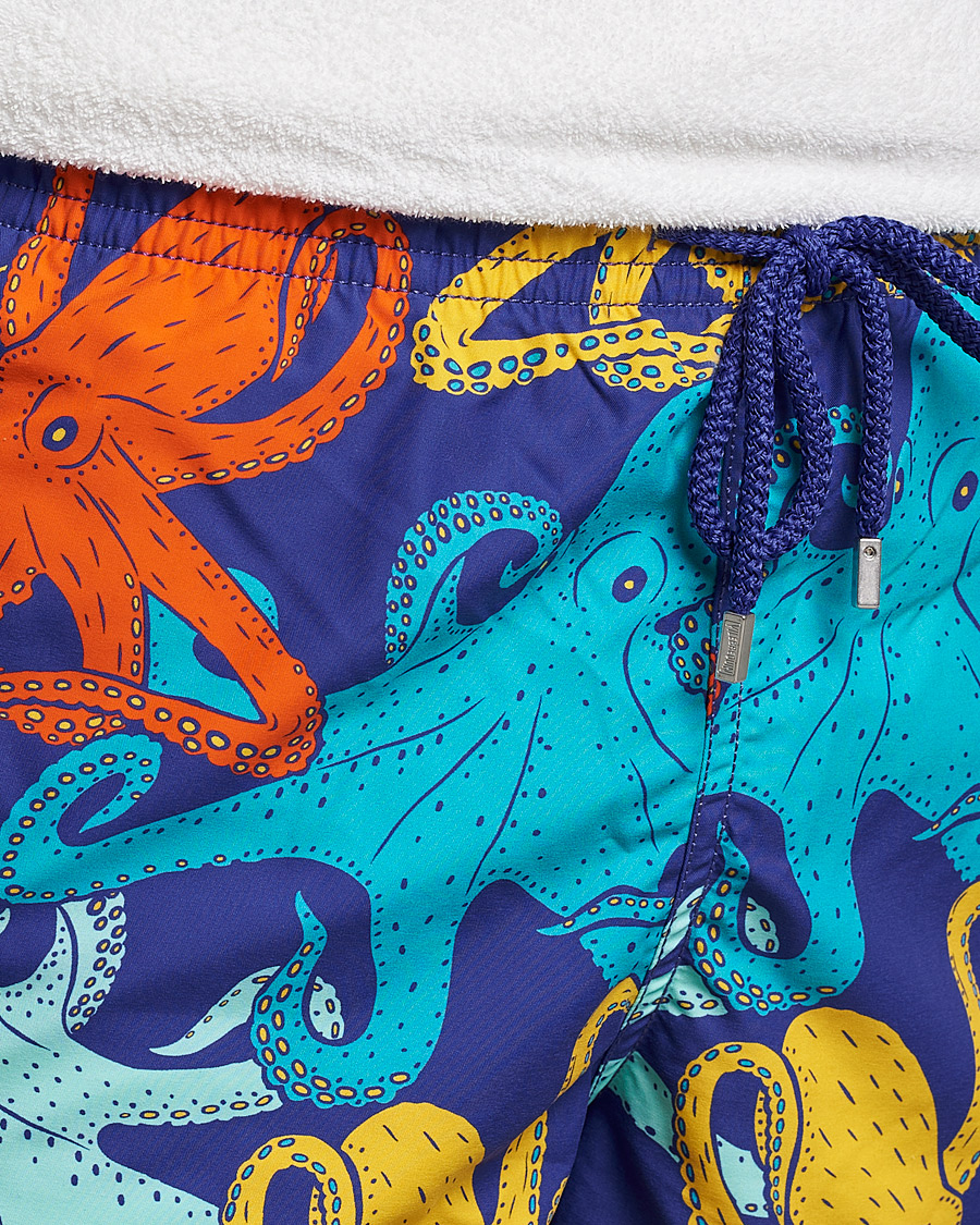 Herr | Badbyxor | Vilebrequin | Moorea Swim Shorts Purple Blue