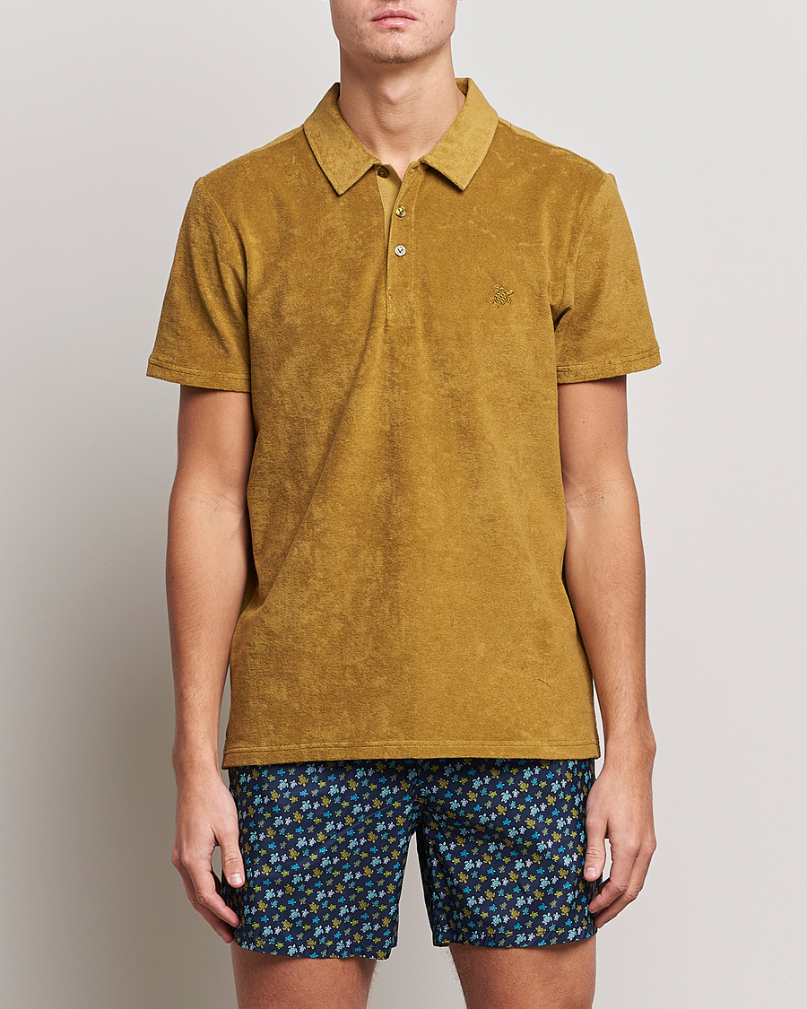 Herr | Skjortor | Vilebrequin | Phoenix Terry Shirt Écorce