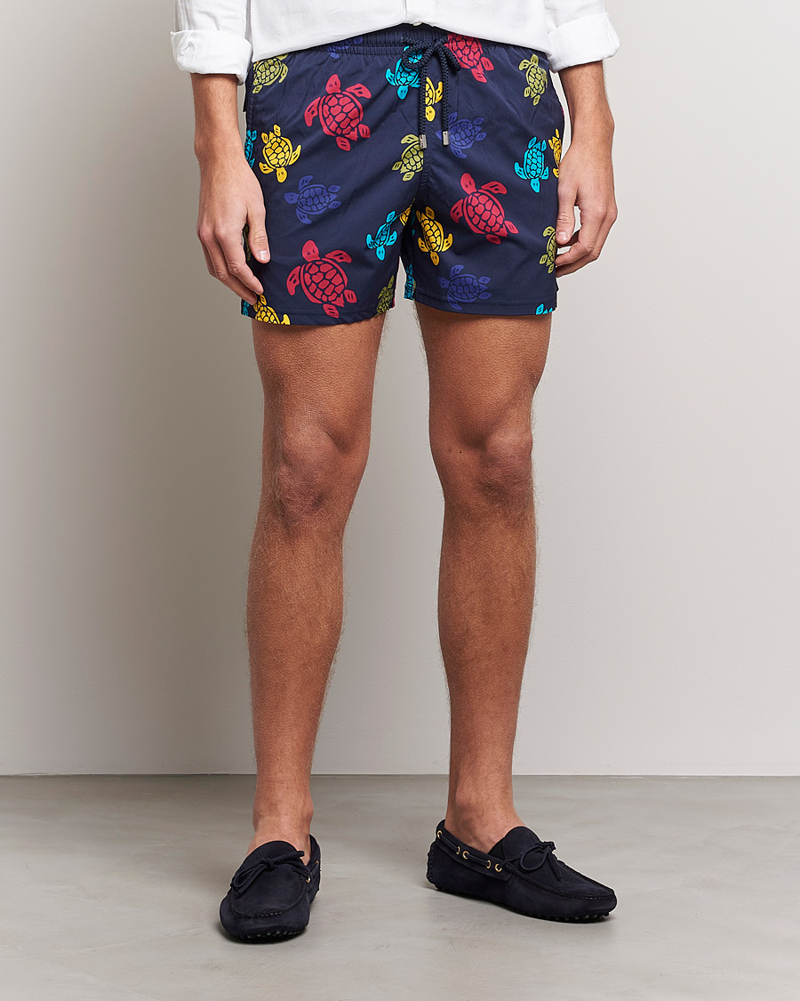Herr | Badbyxor | Vilebrequin | Moorise Swim Shorts Bleu Marine