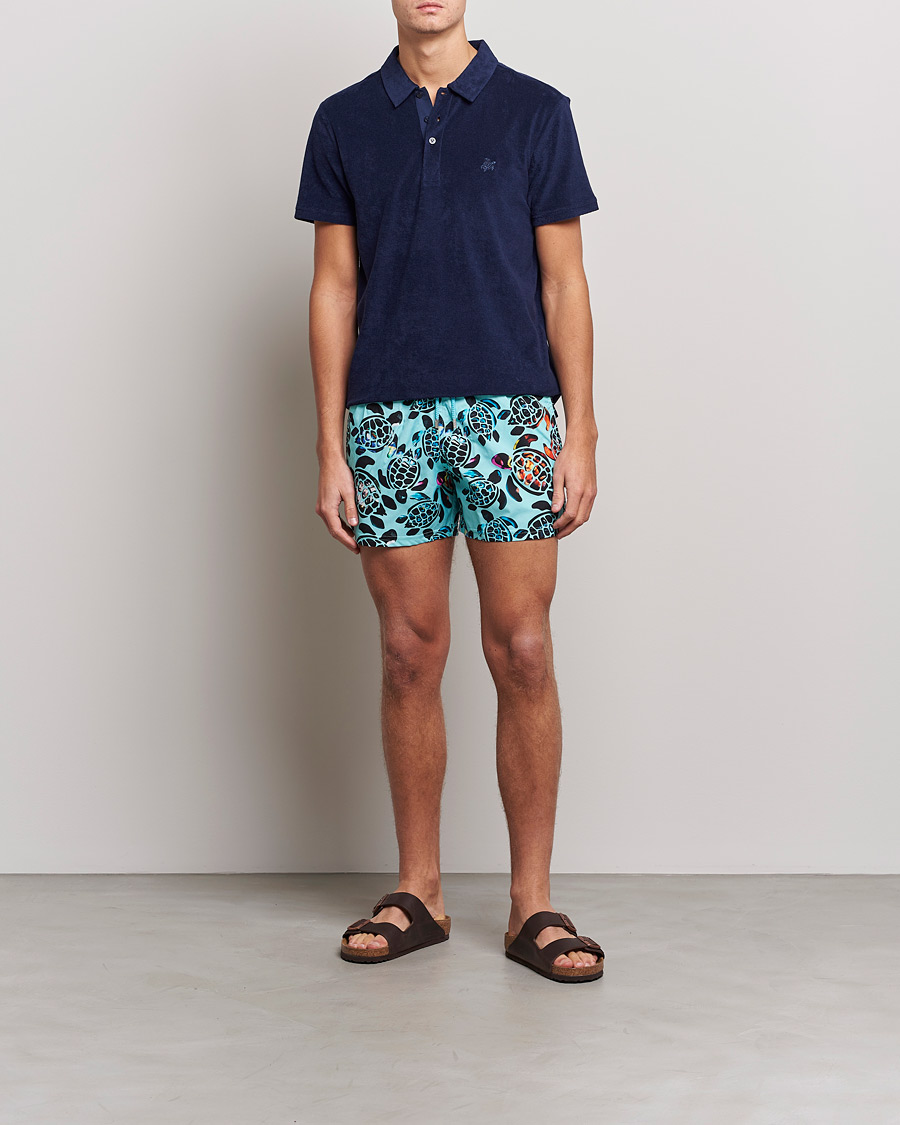 Herr | Badbyxor | Vilebrequin | Moorise Swim Shorts Lagon