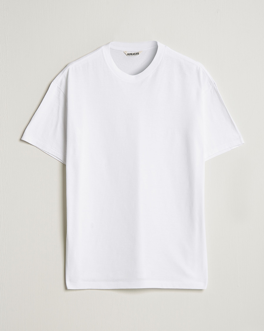 Herr | T-Shirts | Auralee | Seamless Crewneck T-Shirt White