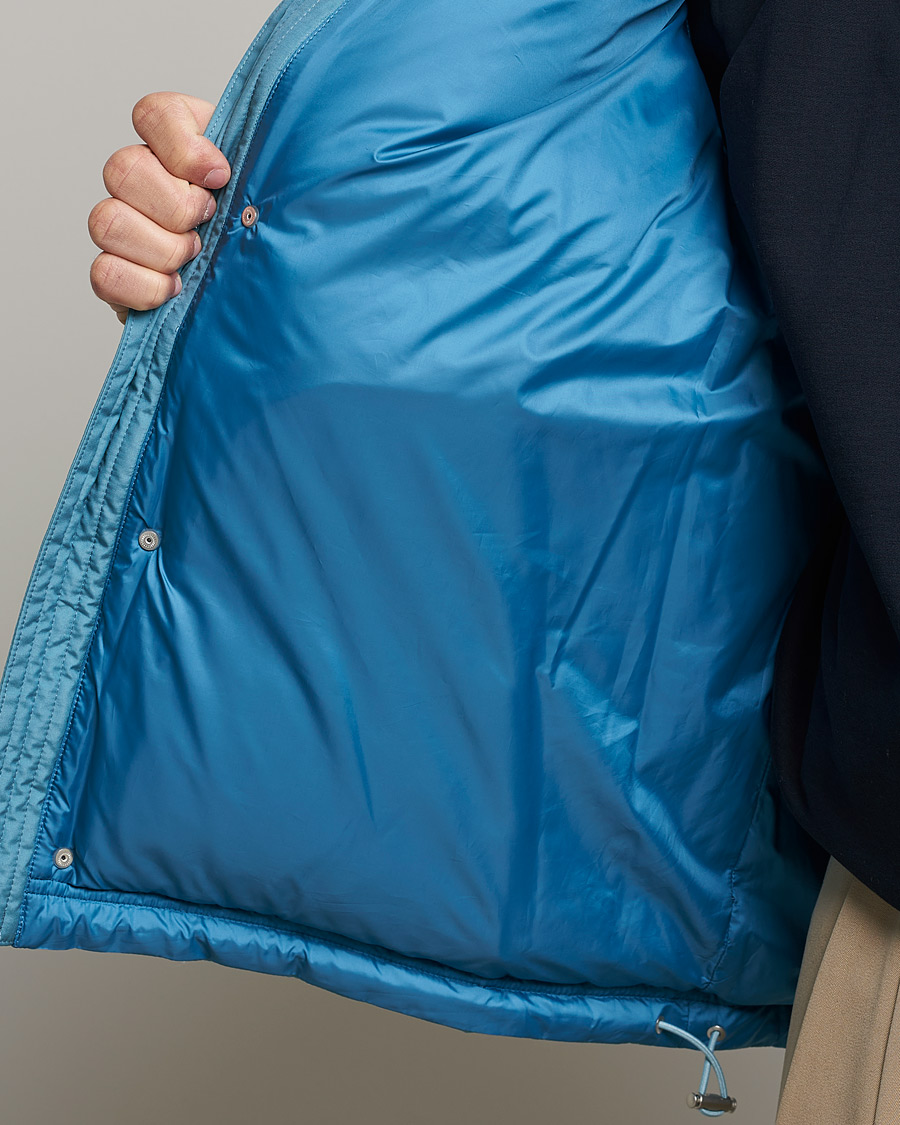 Herr | Jackor | Auralee | Suvin Down Vest Cerulean Blue