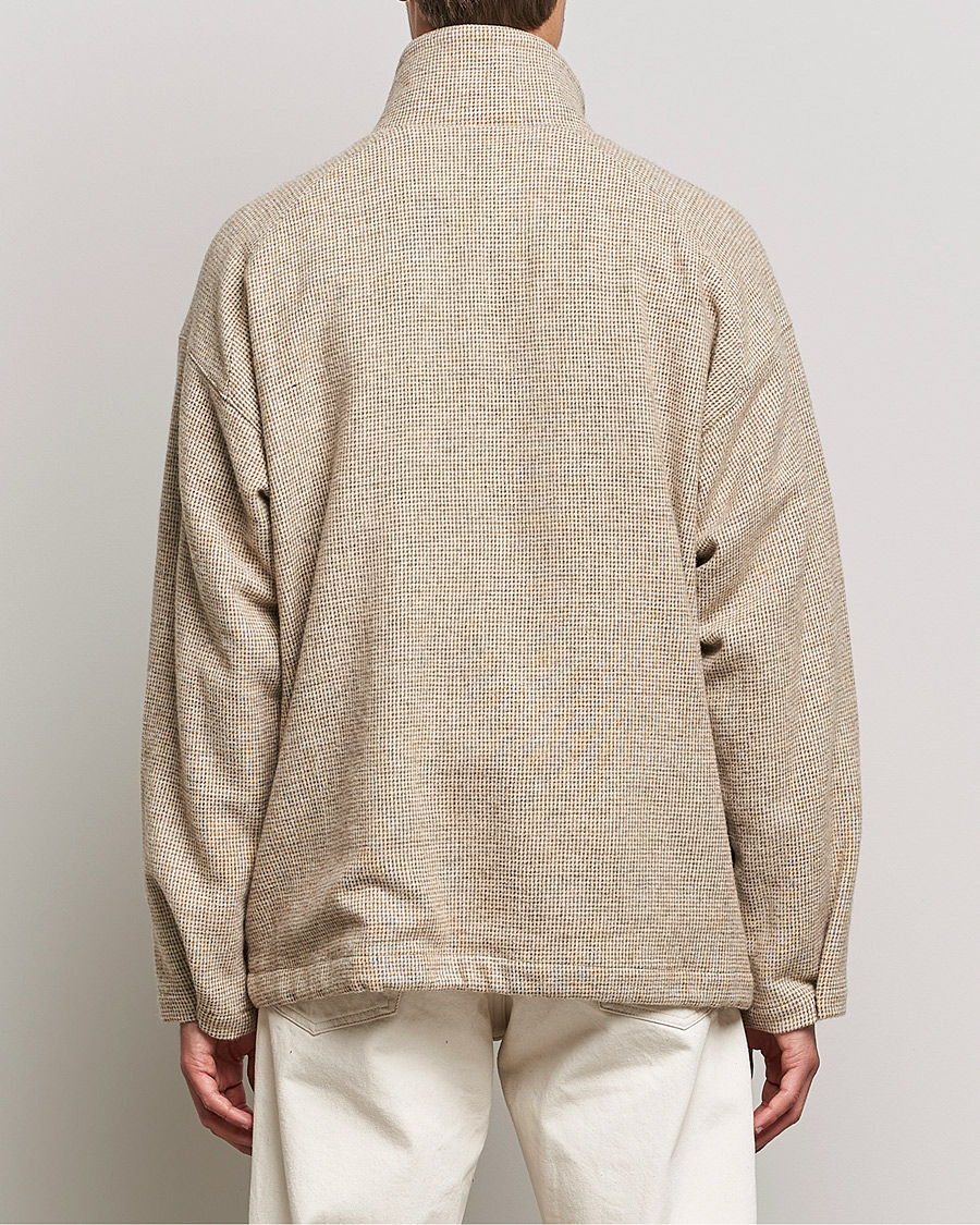 Herr | Jackor | Auralee | Light Tweed Zip Blouson Beige