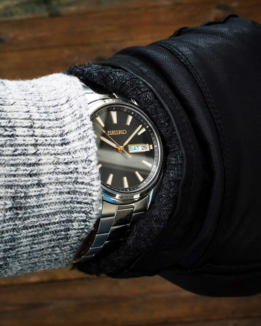 Herr | Seiko Classic Day Date 40mm Steel Grey Dial | Seiko | Classic Day Date 40mm Steel Grey Dial