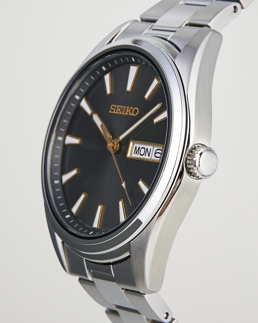 Herr | Seiko Classic Day Date 40mm Steel Grey Dial | Seiko | Classic Day Date 40mm Steel Grey Dial