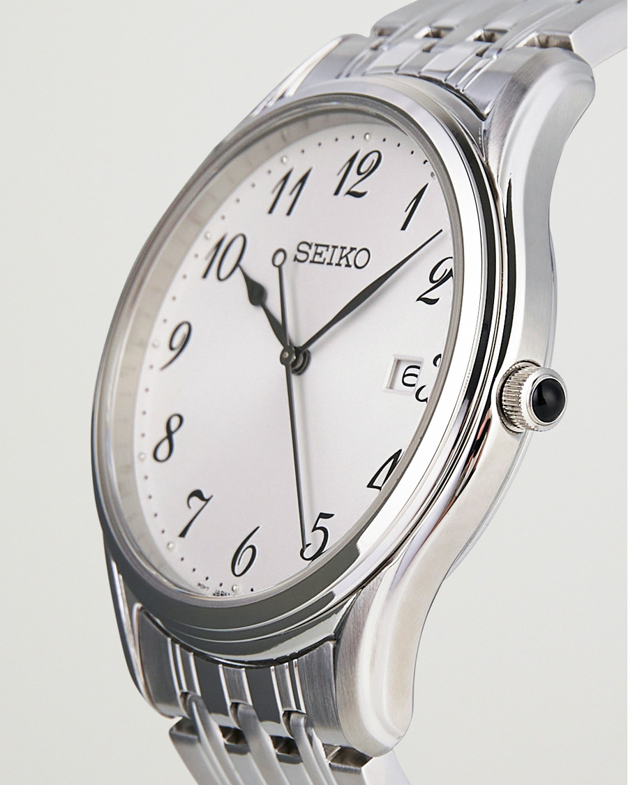 Herr | Seiko Classic Date 39mm Steel White Dial | Seiko | Classic Date 39mm Steel White Dial