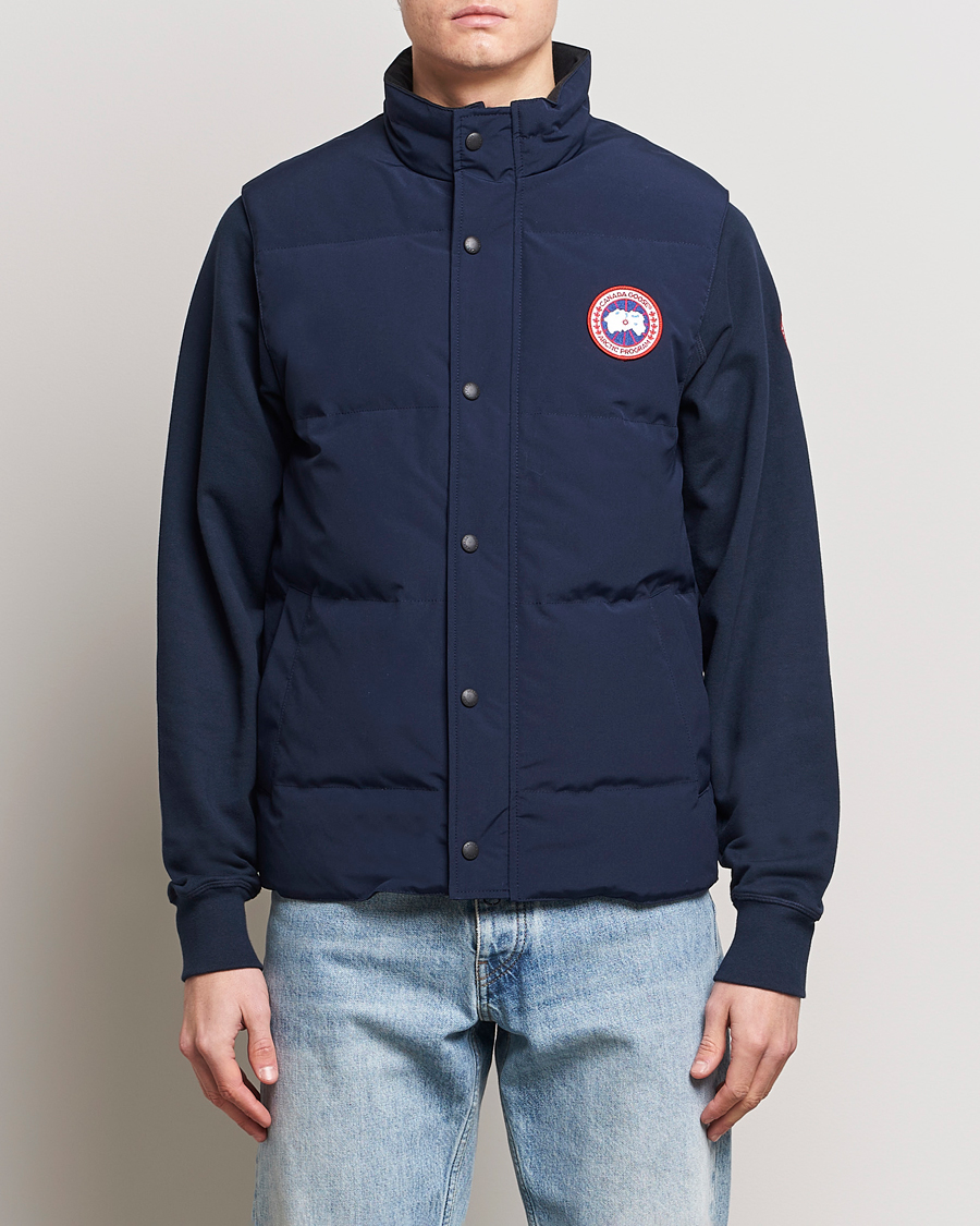 Herr | Dunvästar | Canada Goose | Garson Vest Atlantic Navy