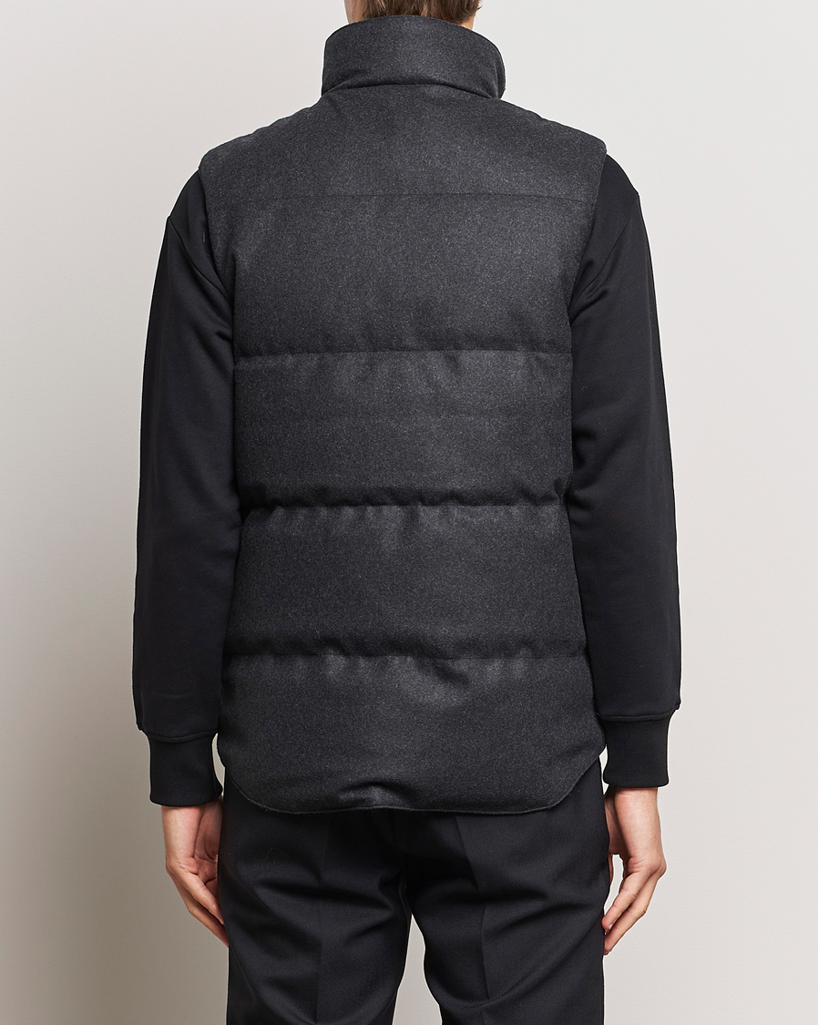 Herr | Jackor | Canada Goose Black Label | Canada Goose Garson Wool Vest Carbon Melange