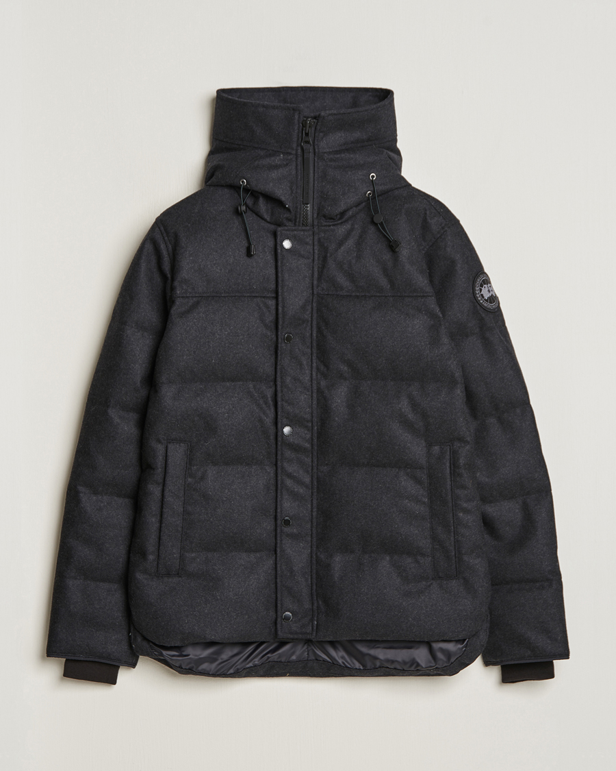 Herr | Jackor | Canada Goose Black Label | Canada Goose Macmillan Wool Parka Carbon Melange