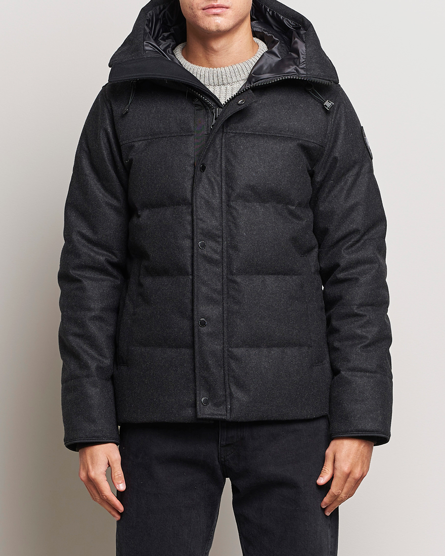 Herr | Parkas | Canada Goose Black Label | Canada Goose Macmillan Wool Parka Carbon Melange