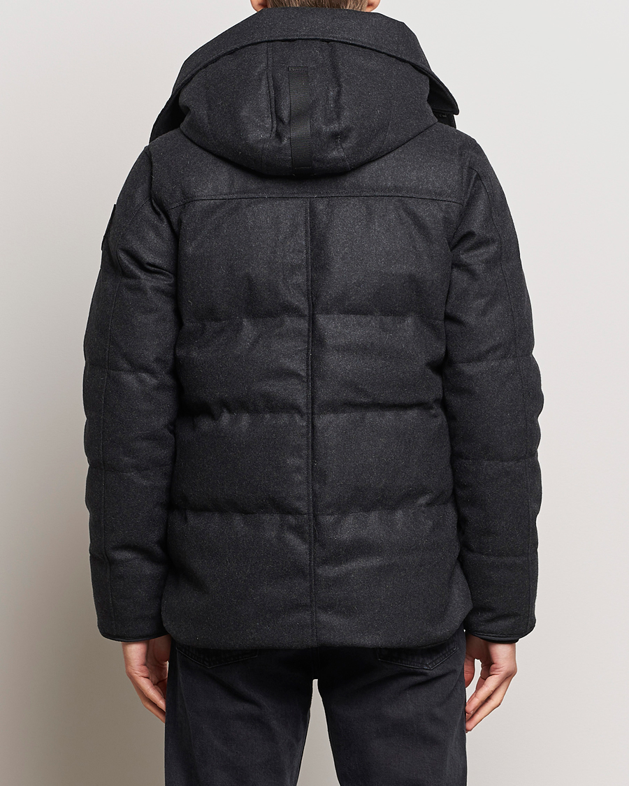 Herr | Jackor | Canada Goose Black Label | Canada Goose Macmillan Wool Parka Carbon Melange