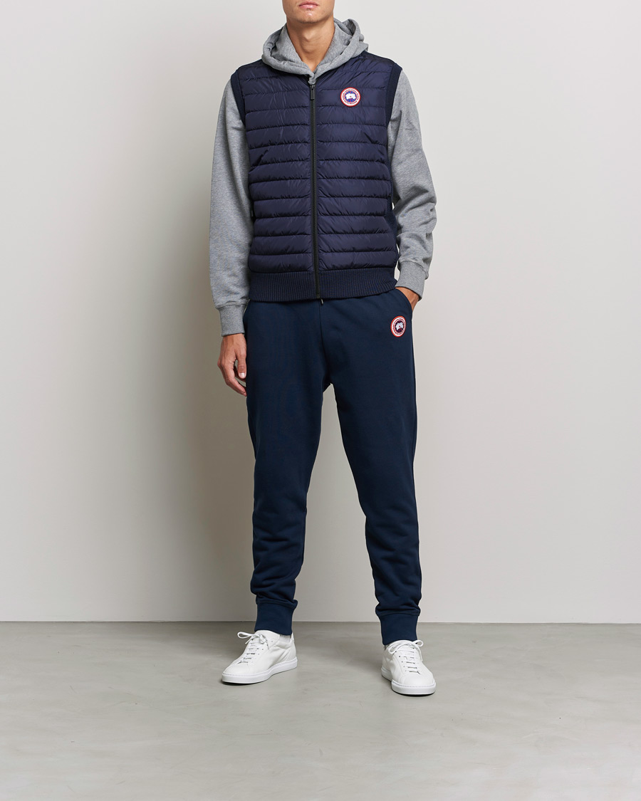 Herr | Västar | Canada Goose | Hybridge Knit Vest Navy