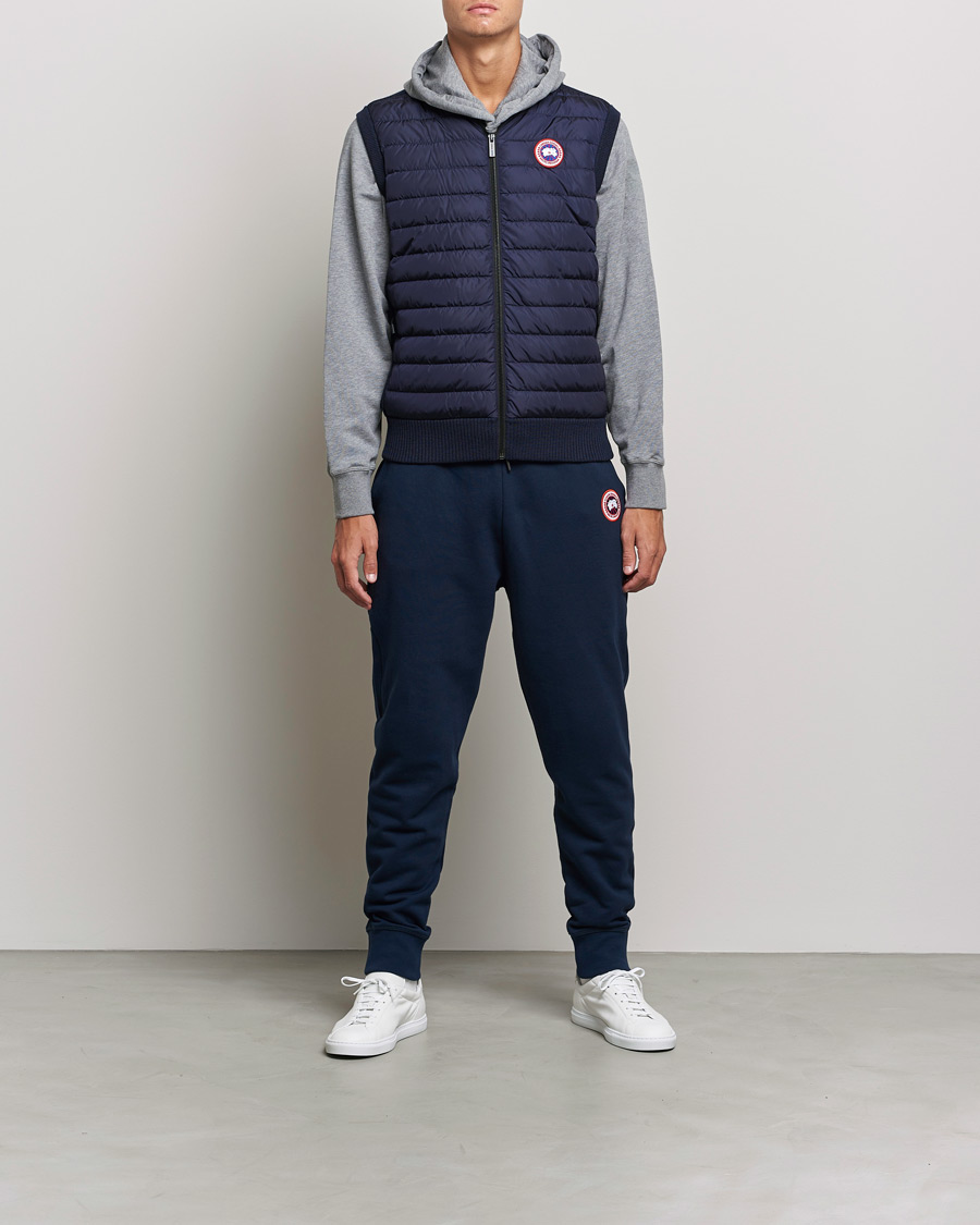Herr | Byxor | Canada Goose | Huron Sweatpants Atlantic Navy
