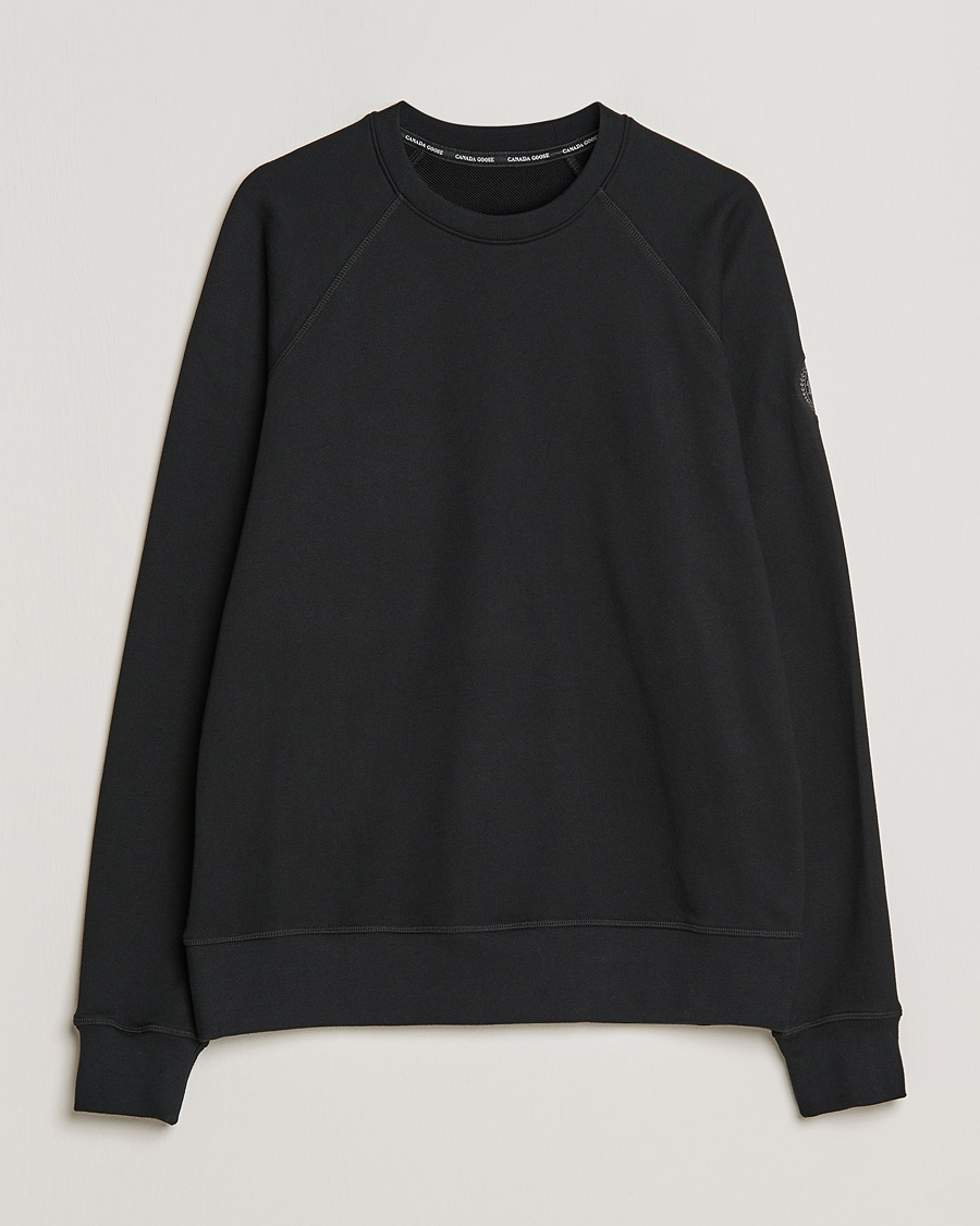 Herr | Tröjor | Canada Goose Black Label | Huron Crewneck Black