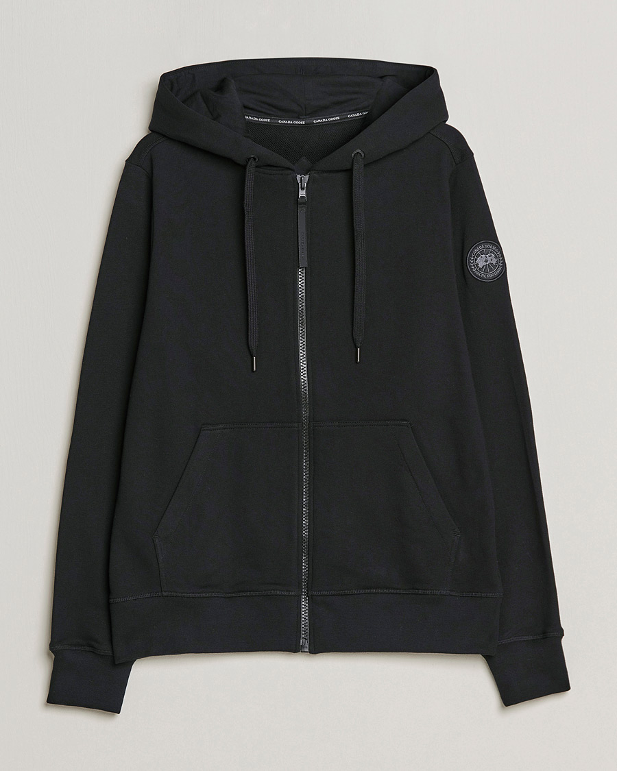 Herr | Tröjor | Canada Goose Black Label | FZ Loopback Hoody Black