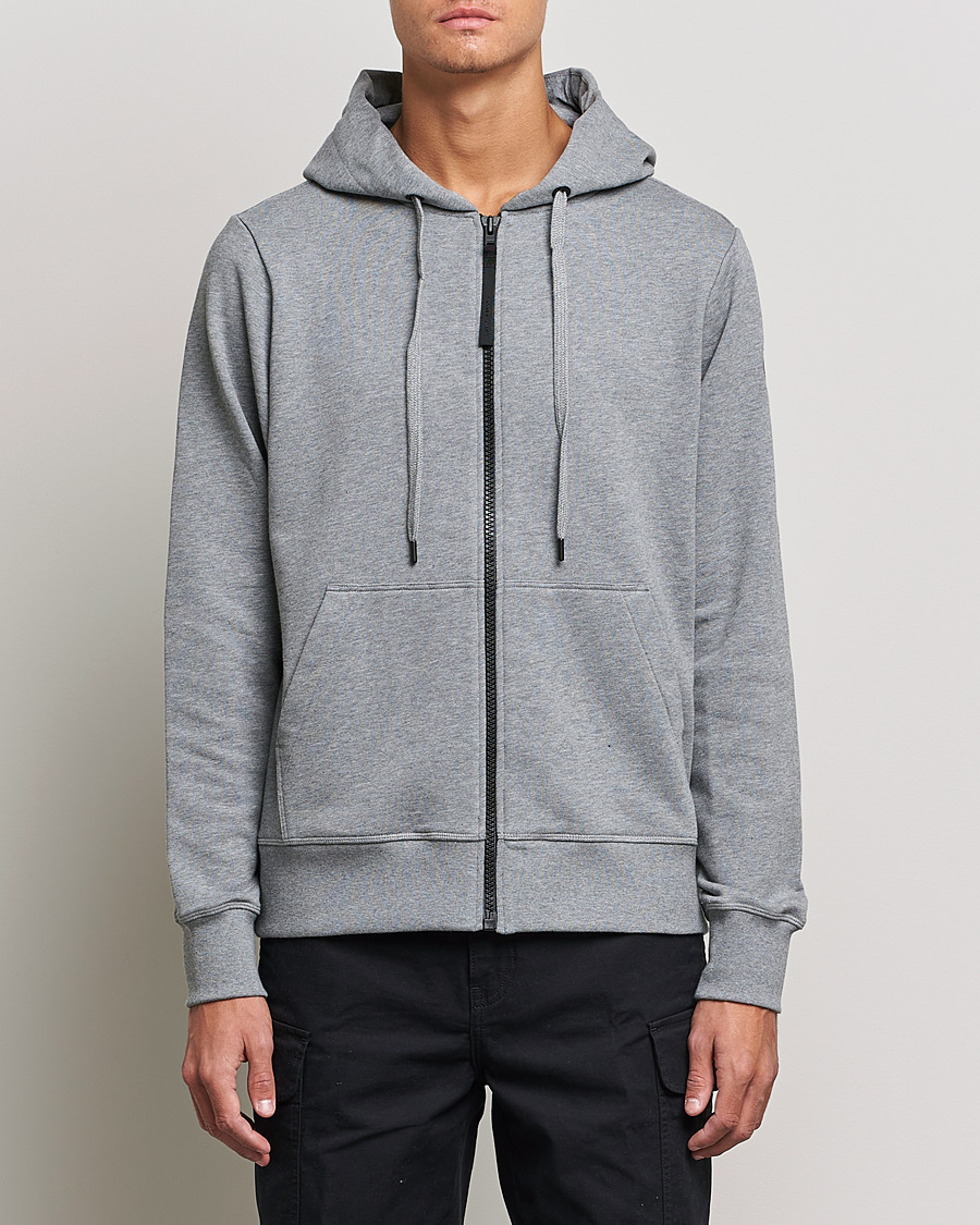 Herre | Klær | Canada Goose Black Label | FZ Loopback Hoody Stone Heather