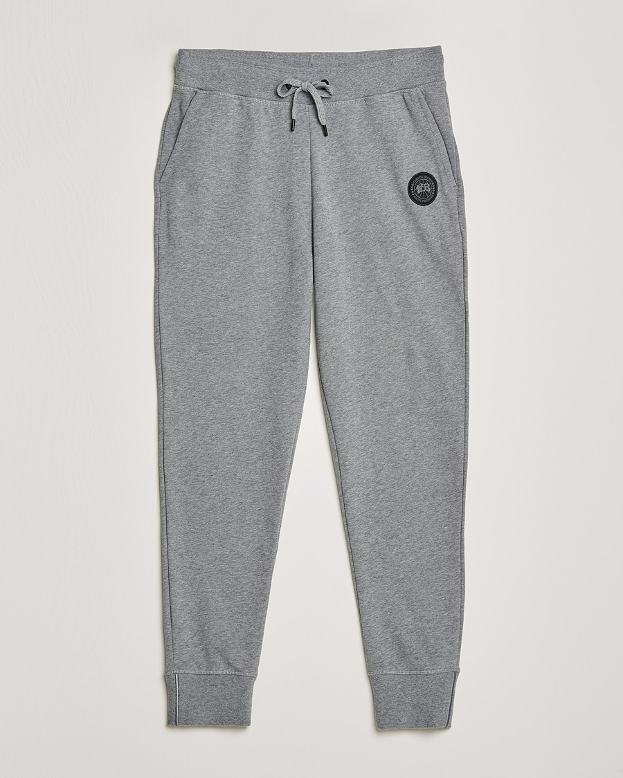 Herr | Byxor | Canada Goose Black Label | Huron Sweatpants Stone Heather