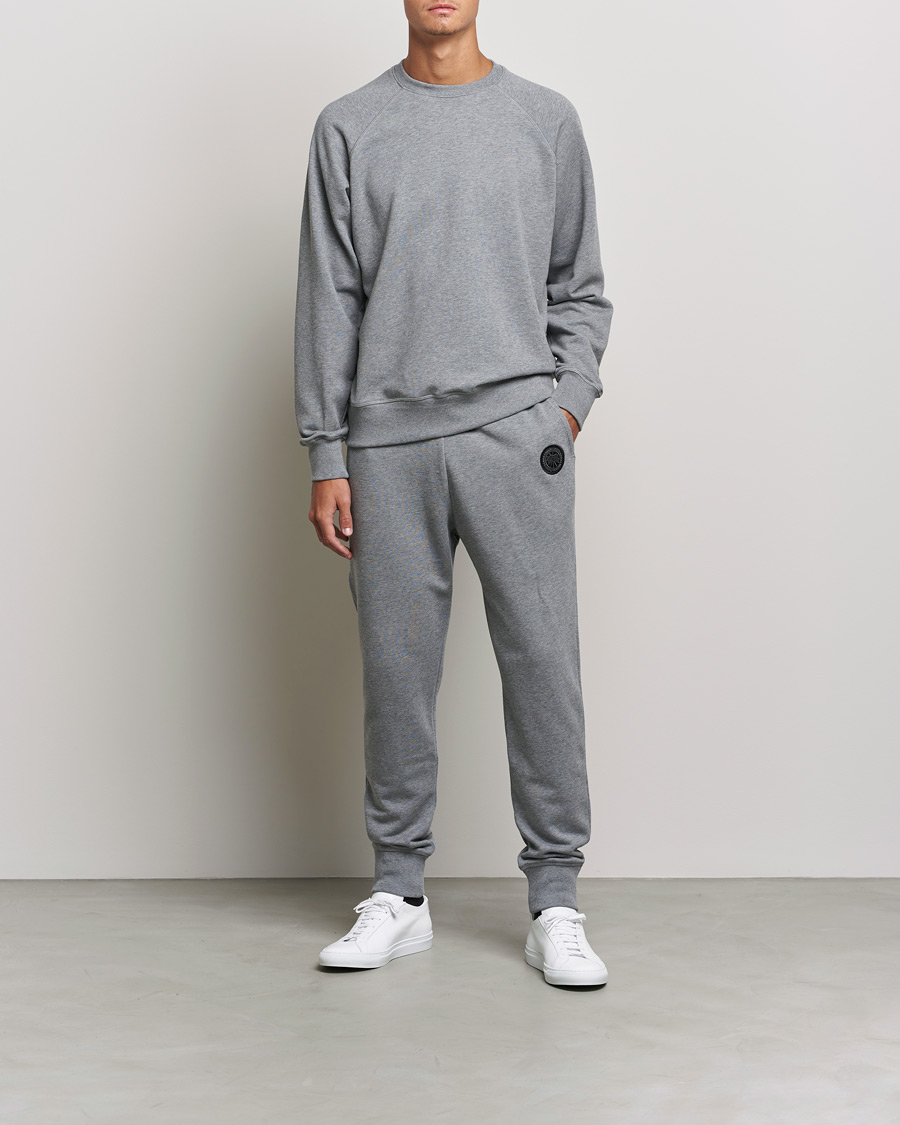Herr | Byxor | Canada Goose Black Label | Huron Sweatpants Stone Heather
