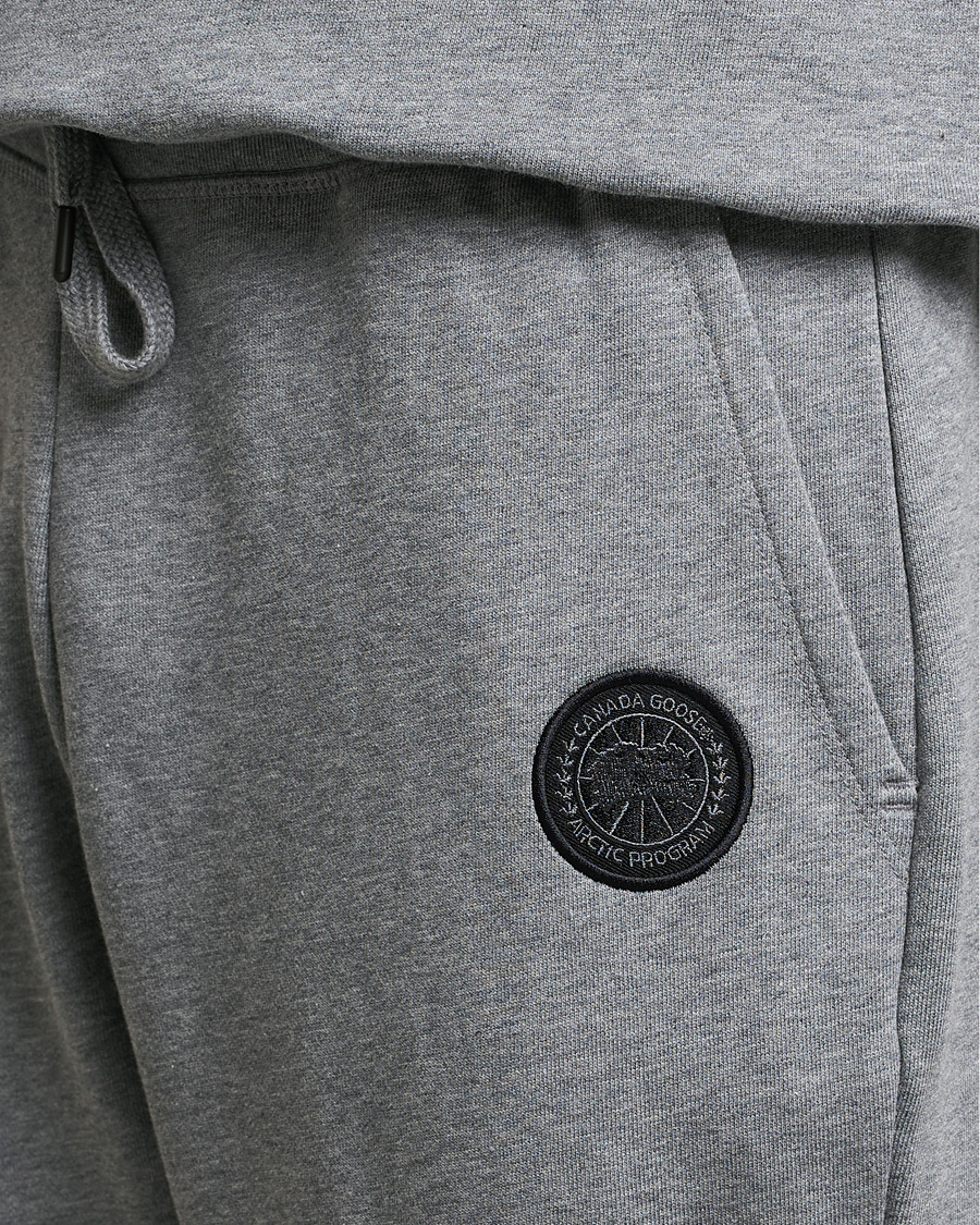 Herr | Byxor | Canada Goose Black Label | Huron Sweatpants Stone Heather