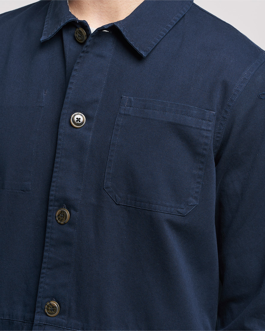 Herr | Skjortor | Barbour Lifestyle | Dene Overshirt Navy