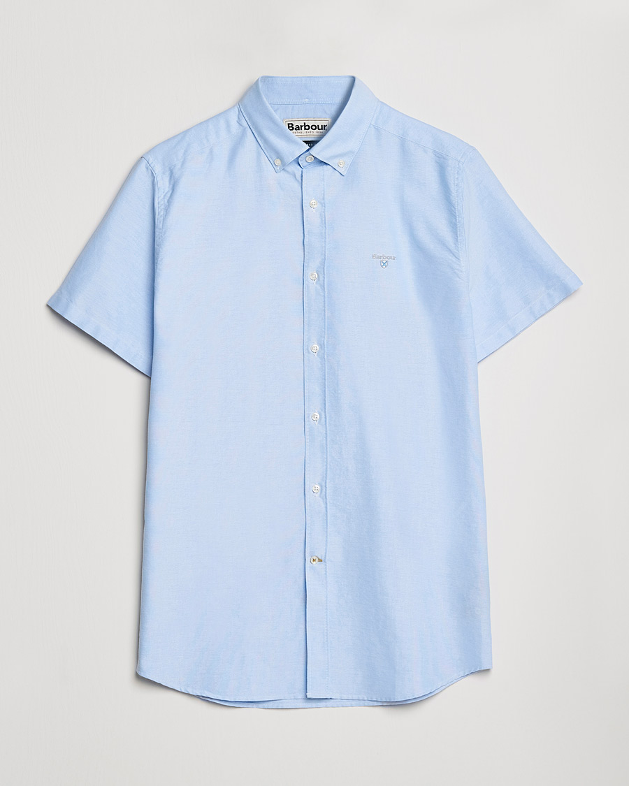 Herr | Skjortor | Barbour Lifestyle | Oxford 3 Short Sleeve Shirt Sky