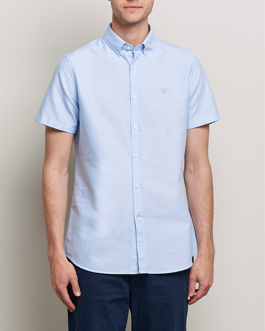 Herr | Skjortor | Barbour Lifestyle | Oxford 3 Short Sleeve Shirt Sky