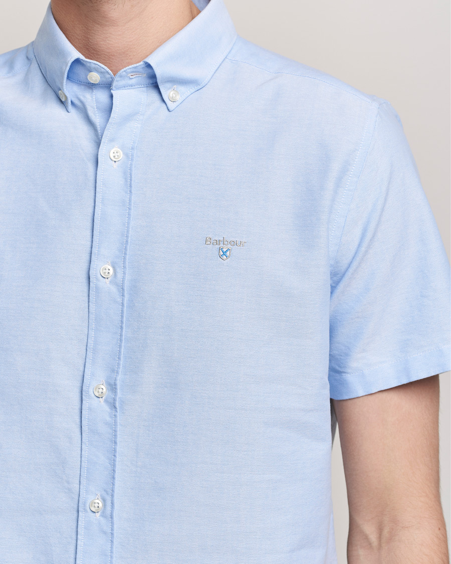 Herr | Skjortor | Barbour Lifestyle | Oxford 3 Short Sleeve Shirt Sky