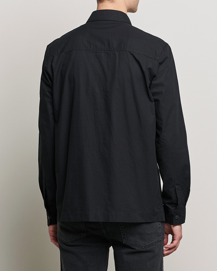 Herr | Skjortor | Barbour International | Battery Overshirt Black
