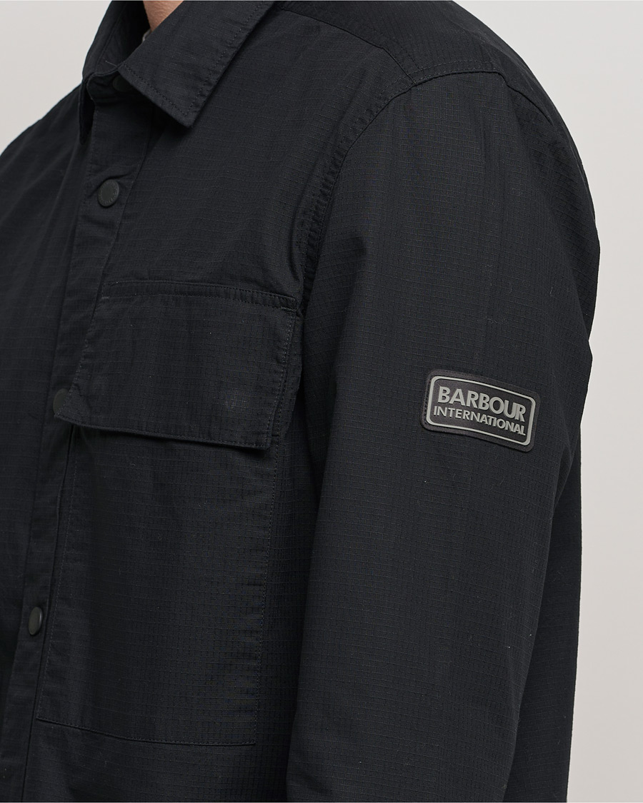 Herr | Skjortor | Barbour International | Battery Overshirt Black
