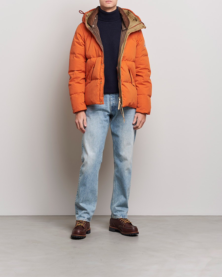 Herr | Jackor | Holubar | Crinkle Jacket Dark Orange