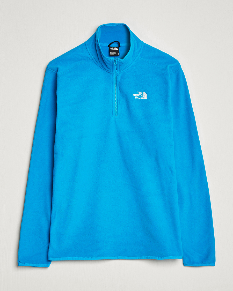 Herr | Tröjor | The North Face | 100 Glacier 1/4 Zip Acoustic Blue