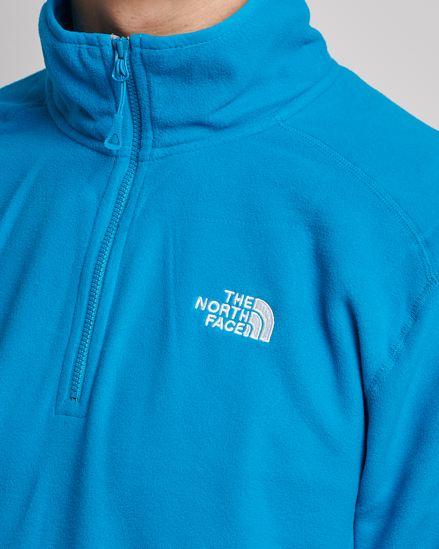 Herr | Tröjor | The North Face | 100 Glacier 1/4 Zip Acoustic Blue