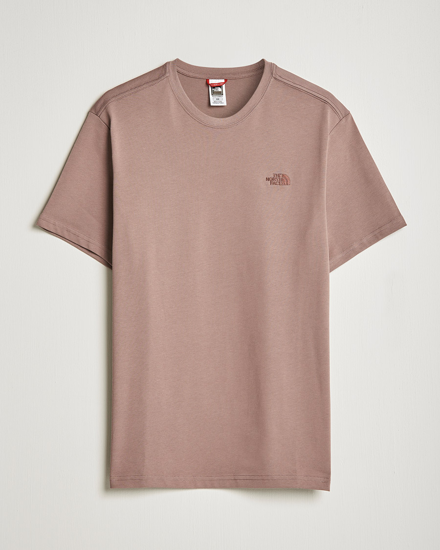 Herr | T-Shirts | The North Face | Premium Simple Logo Tee Deep Taupe