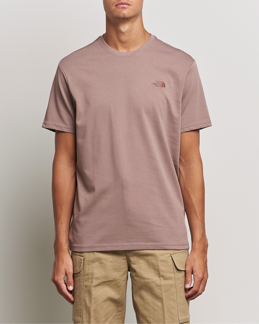 Herr | T-Shirts | The North Face | Premium Simple Logo Tee Deep Taupe