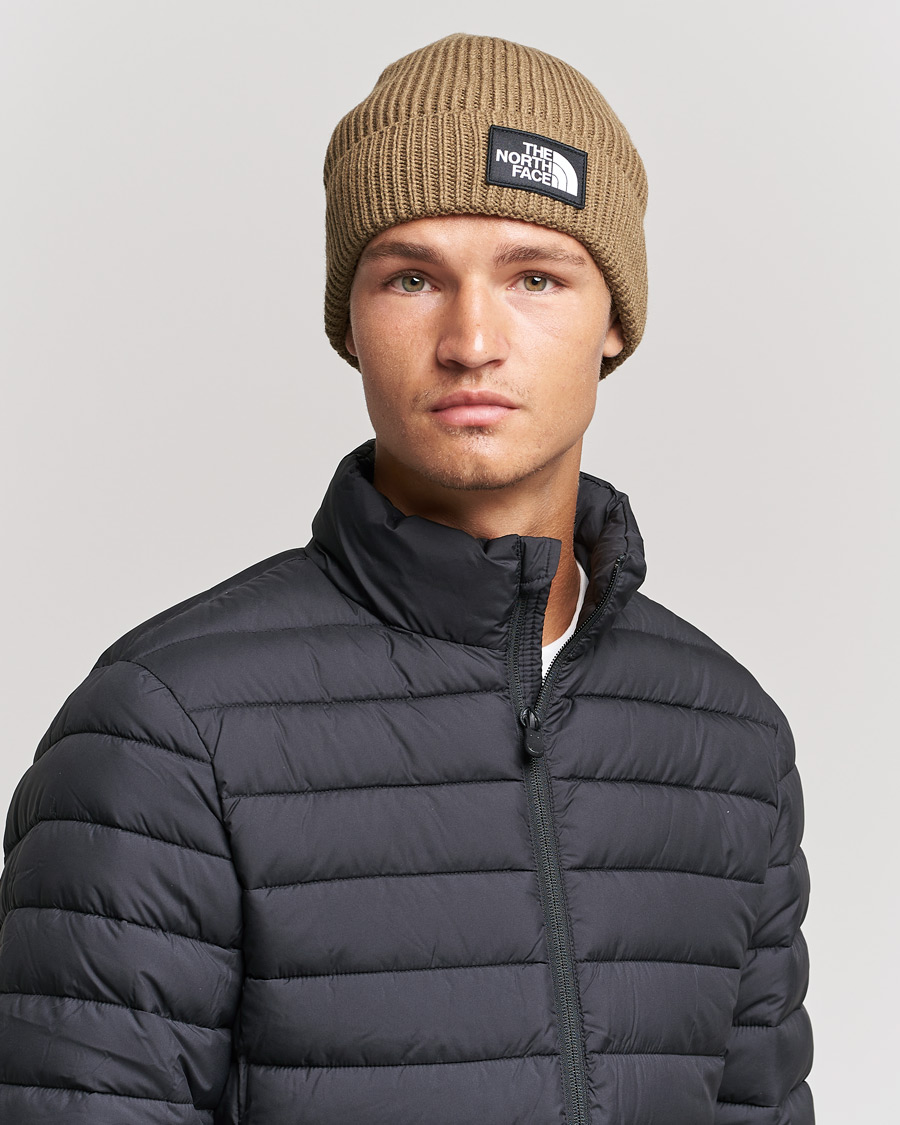 Herr | The North Face Logo Box Cuff Beanie Military | The North Face | Logo Box Cuff Beanie Military