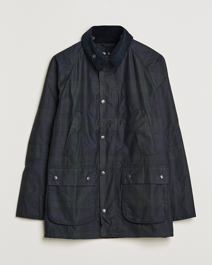 Herr | Jackor | Barbour White Label | Bedale Slim Blackwatch Jacket Navy