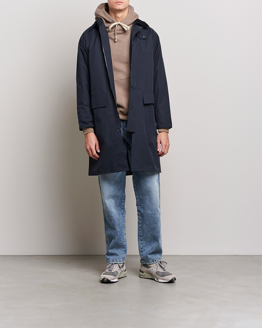 Herr | Jackor | Barbour White Label | Waterproof Slim Burghley Jacket Navy