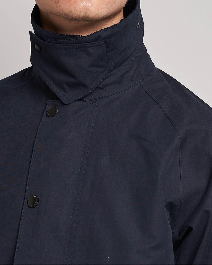 Herr | Jackor | Barbour White Label | Waterproof Slim Burghley Jacket Navy