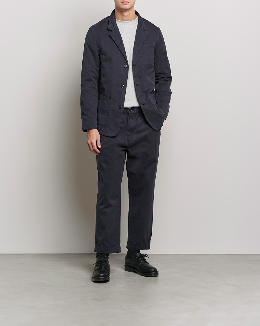 Herr | An overshirt occasion | Barbour White Label | Baker Cotton Overshirt City Navy