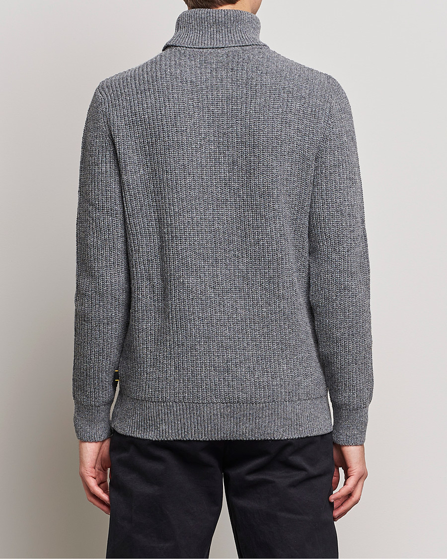 Herr | Tröjor | Barbour International | Knitted Rollneck Antrachite