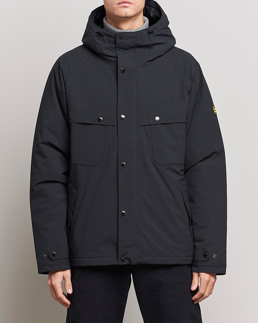 Herr | Jackor | Barbour International | Gauge Waterproof Hooded Jacket Black